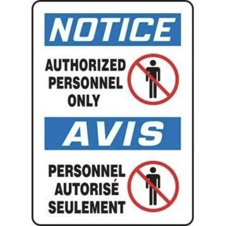 Accuform BILINGUAL OSHA NOTICE SAFETY SIGN FBMADM866VP FBMADM866VP